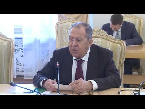 С.В.Лавров и М.Факи Махамат, Москва, 16 ноября 2021 года