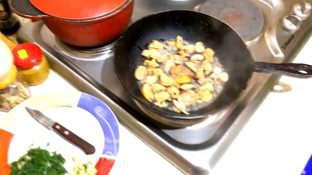 Плов из мидий, постная еда, готовит не повар) рецепт в описании смотреть онлайн