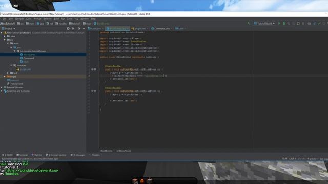 Spigot Coding Tutorial Ep#2 - Creating basic events смотреть онлайн