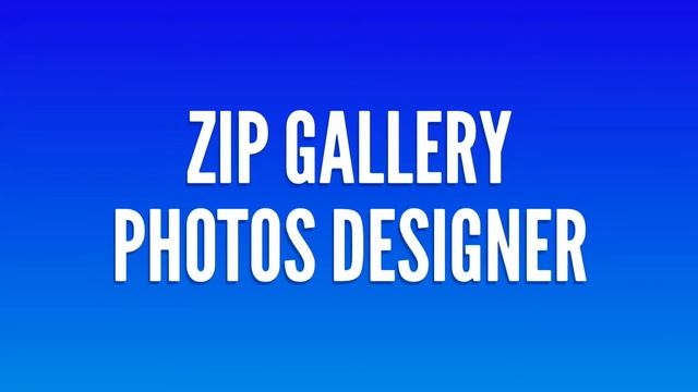 Zip Gallery Photos Designer / Photography / logos design / images
