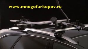 Велобагажник на крышу Thule ProRide 951 (обзор,установка)