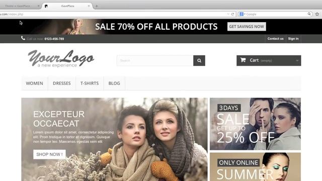 Change Store Logo, Favicon, Icons, Store Info in PrestaShop 1.6.x HD смотреть онлайн