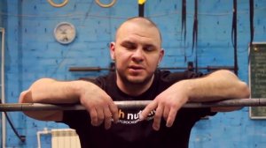 Жим штанги из-за головы широким хватом. Кузьмин Вячеслав. Система SSS.