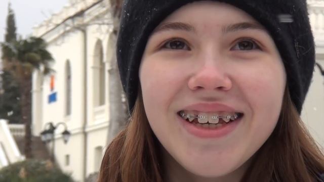 Артек 2016. ЗИМА. «Артек» в снегу - сказка наяву. Артековцы приглашают в зимнюю сказку..mp4 смотреть онлайн