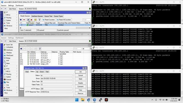 MikroTik Speedtest Based Failover - Checking Downtime and Packet Loss смотреть онлайн