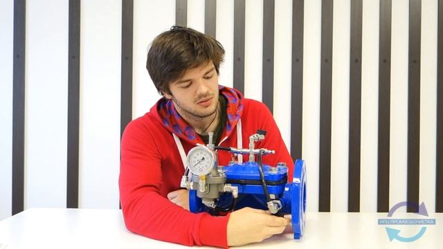 Регулятор давления воды для дренчерных пожарных  систем. НПЦ ПромВодОчистка.