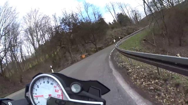 Erste Ausfahrt 2016 Odenwald+Heidelberg / Motorrad BMW S1000R / Kamera Sony FDR X-1000 4K смотреть онлайн