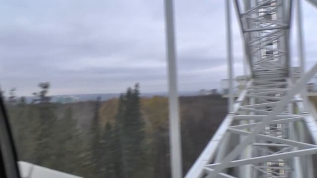 VLOG Колесо обозрения Эдвин катается  48 м высота Седьмое небо Развлечение в г Уфа Ferris wheel смотреть онлайн