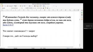 Субботняя школа. Урок №1 Божья миссия и мы (часть 1). Сотворение Адама и грехопадение (общий разбор