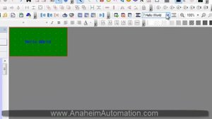 Hello World: Kinco HMI Programming Tutorial