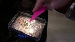 Лужение платы с помощью сплава Розе