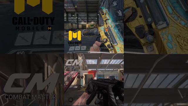 Сравнение Combat Master Mobile FPS и Call of Duty Mobile #combatmaster #callofdutymobile #колда #cm