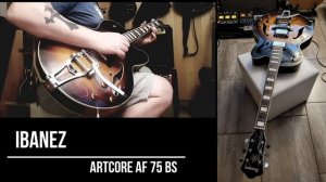 Ibanez Artcore AF 75 BS ...