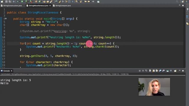 26) String class in Java and comparison | Java with Ali