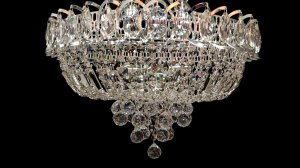 Хрустальная люстра Катерина Z шар на 5 ламп