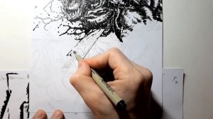 Drawing Zodd (from the Manga Berserk ) - Timelapse | Red Hawk