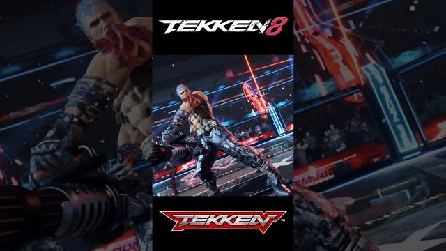 Tekken 8: Bryan Fury геймплей.