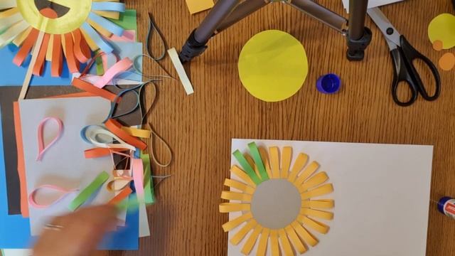 Объёмная аппликация "Солнышко " смотреть онлайн