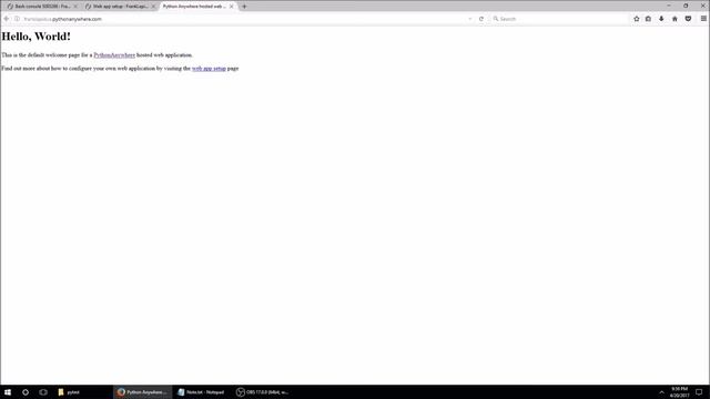 Django - PythonAnywhere Launch смотреть онлайн