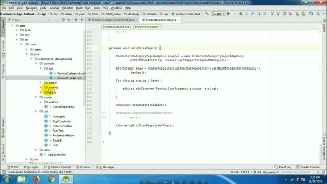 How to make E-Commerce app in android studio