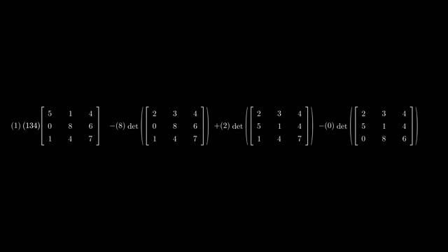 Understanding 4x4 Matrix Determinants with Manim Python | Tutorial