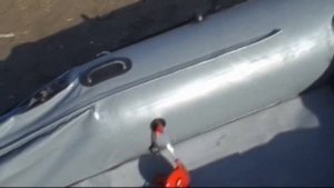 Накачка Лодки размером 350 улиткой Браво 80