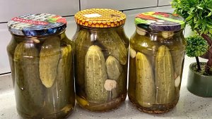 Самые вкусные маринованные огурцы.