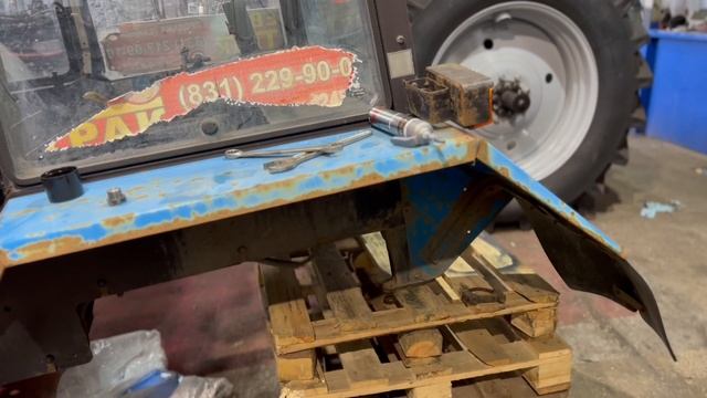 Продолжаем разбирать-собирать Беларус 920. Воскрешение часть 2 смотреть онлайн