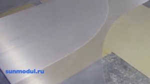 Раскрой сотового поликарбоната на фронтон теплицы