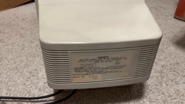 The Best Monitor Packing Ever - Tandy CM-11 Monitor смотреть онлайн