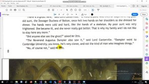 The Canterville Chase. Глава 1 (The Warning). Учебник Spotlight 8 класс