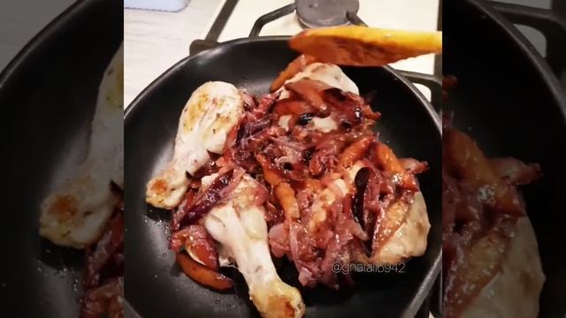 Куриные окорочка под пикантным соусом