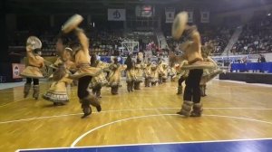 лица Горящих фонарей. Танец с бубнами. Ансамбль Урал