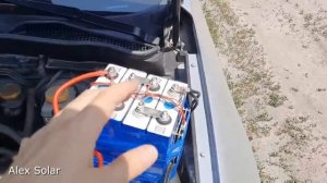 LiFePo4 аккумулятор 12 вольт ставлю на авто. Ток заряда больше 40 ампер. Как такое может быть?