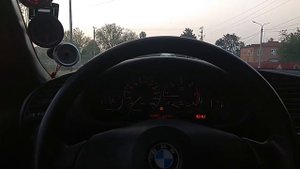 Приборная панель BMW E46 в BMW E36 Тест работы Финал V2