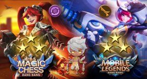 Стрелки + Претенденты + Северная долина. Магические шахматы Mobile Legends, Победа,Вэйл против Линга