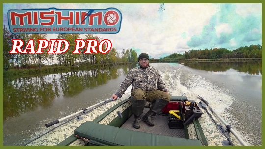 Обзор после сезона использования. Лодка michima Rapid Pro, Мотор Marlin proline Forza..mp4