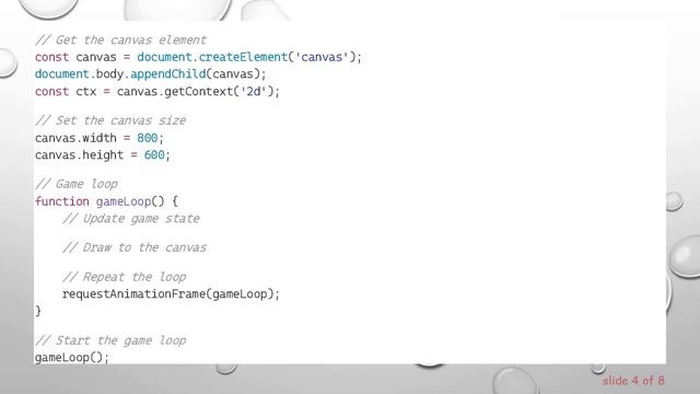 Game Development Basics in JavaScript for Beginners