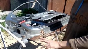 Кузовной ремонт: восстановление дверей часть 1
