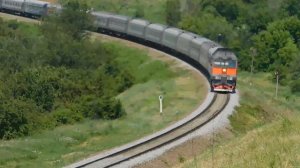 ТЭП70 с поездом 374М "Таврия" Смоленск-Симферополь