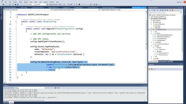 .NET 4.5 Web API - Implementing PATCH смотреть онлайн