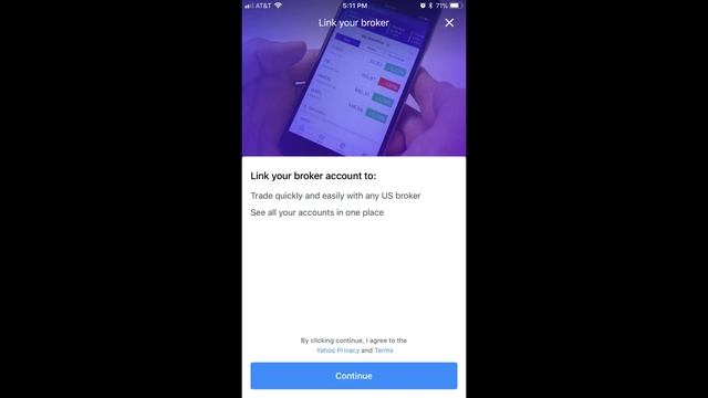 How to Connect a Brokerage Account to Yahoo Finance App смотреть онлайн