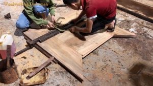 Woodworking Techniques Extremely Strange with Asphalt | Amazing Wooden Stairs Design Ideas Beautifu