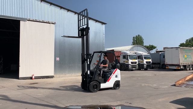 Газ-бензиновый вилочный автопогрузчик TCM FGE15T15, 2018 года выпуска!