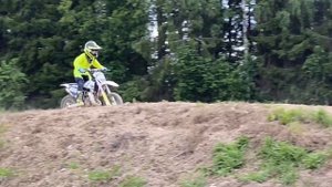 Husqvarna TC 65 and KTM 85 SX. Motocross vacation in Dalarna and Västmanland.