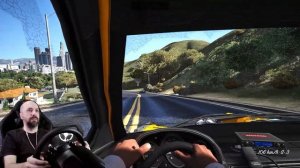 Таксуем в GTA 5 на руле/ Не RP но RP