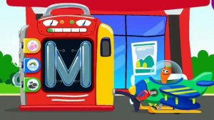 Развивашка для детей / Учим буквы / Весёлая еда / Буквы