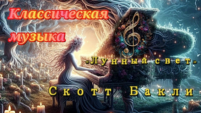 🎶Шедевры Классической музыки.
✨«Лунный свет» -  Скотт Бакли✨
Relaxing | Piano | Cinematic | Lullaby