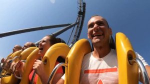 Испания. Порт Авентура. БЕЗУМНО СТРАШНЫЕ АТТРАКЦИОНЫ Шамбала и Красный Дракон. Ferari Land. Салоу