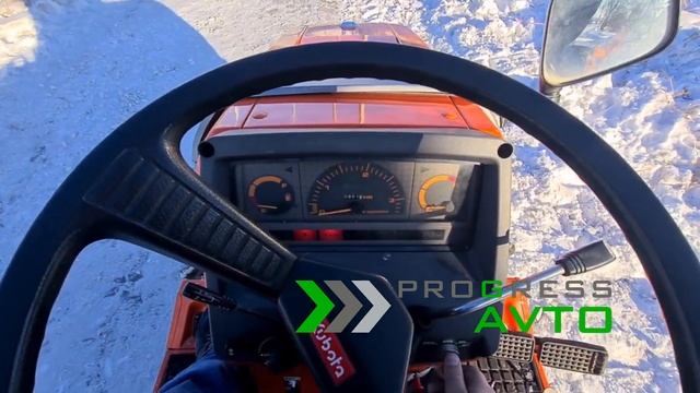 Недорогой быстроходный минитрактор без БСМ KUBOTA ASTE A-17 японского производства прогрессавто